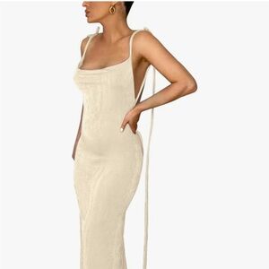 Viral Amazon Sexy Backless Adjustable Dress